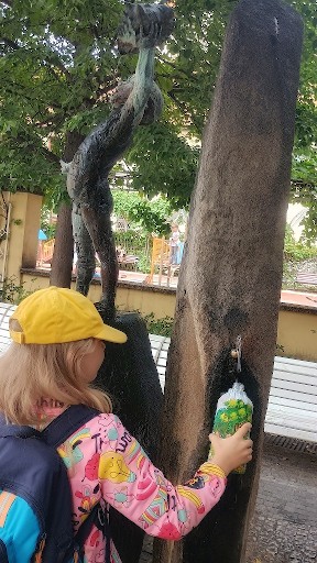 Wasserspender im Franziskanergarten