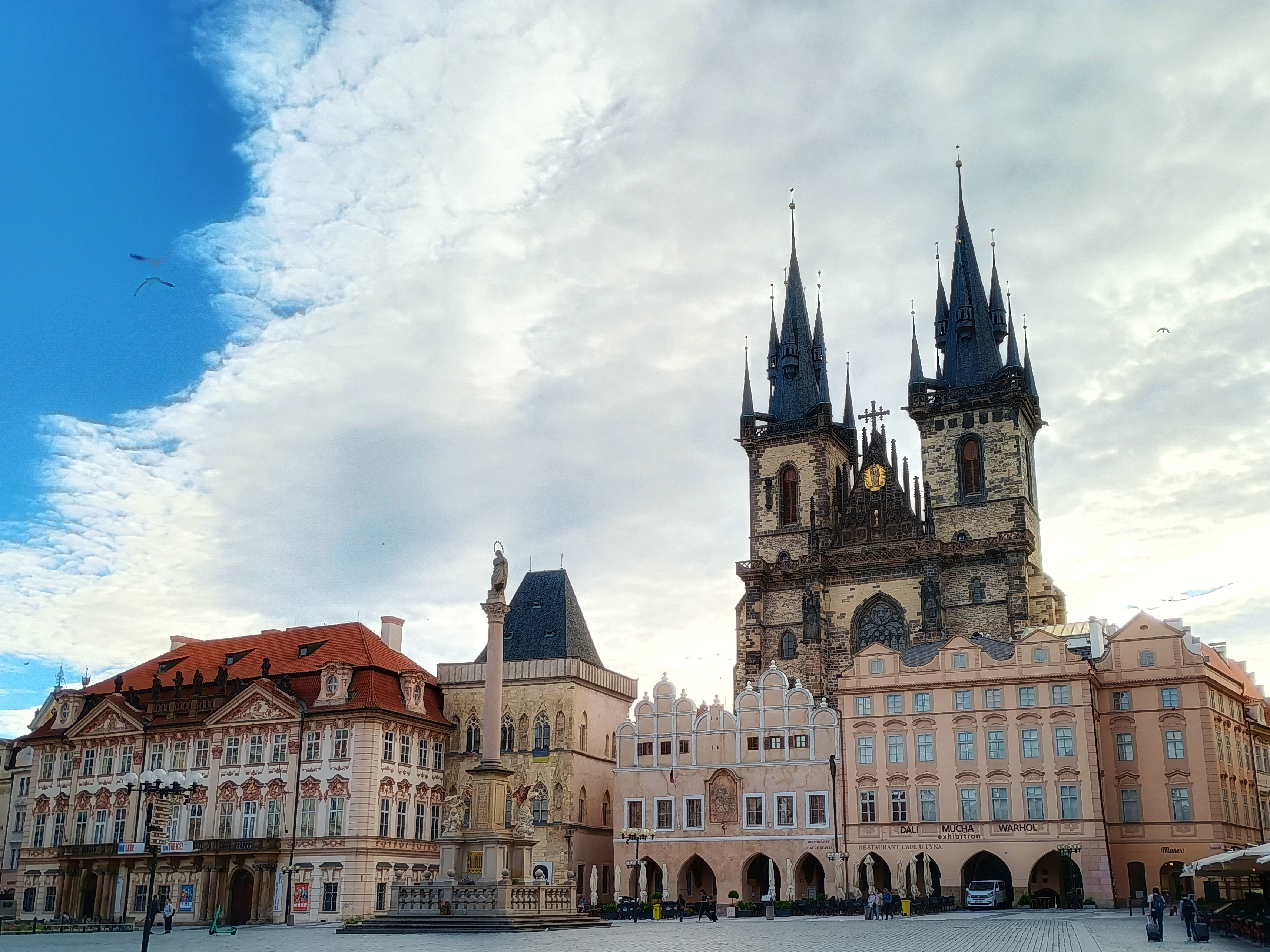Die Teynkirche auf dem Altstädter Ring