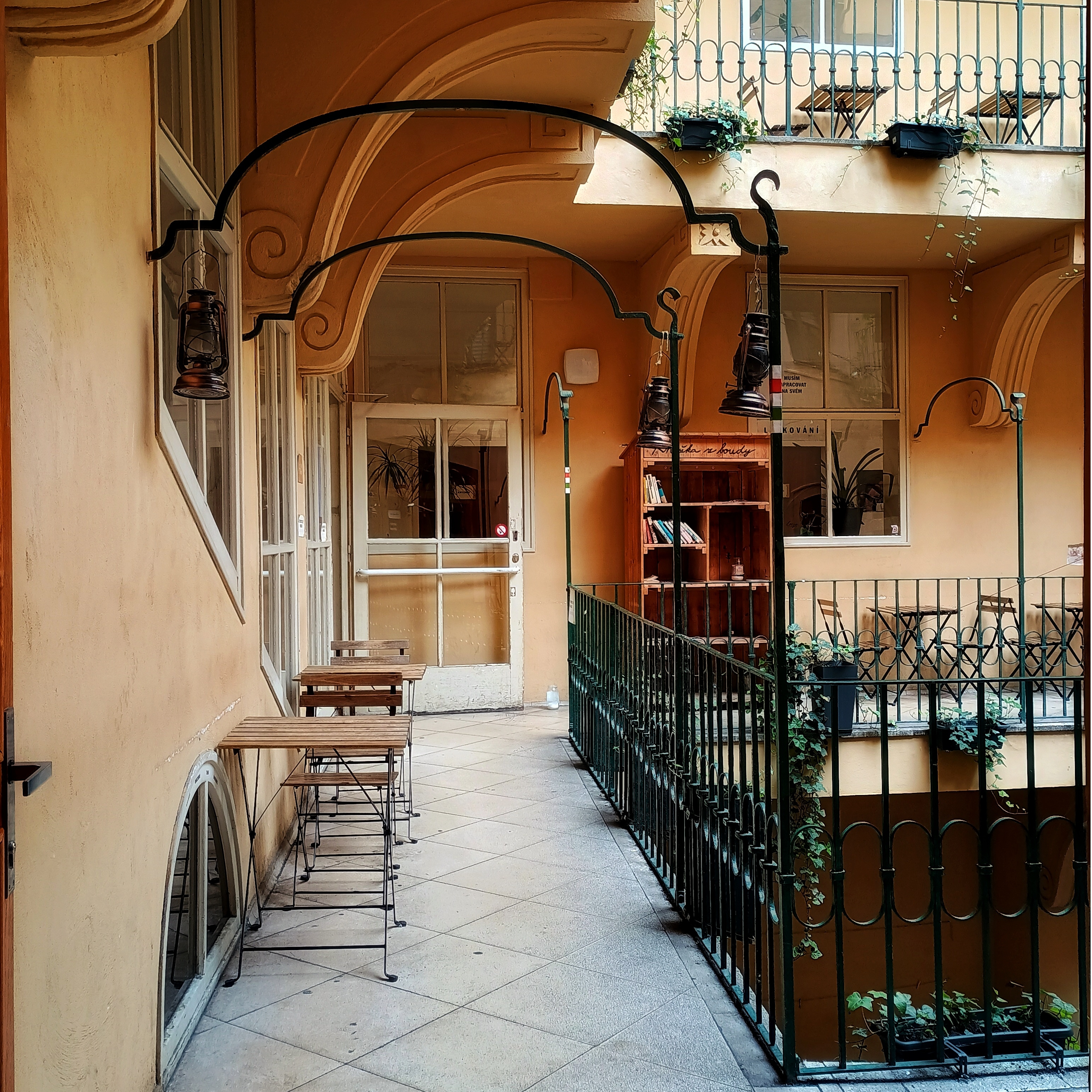 Blick in die Palatsche des Pfadfinderinstituts