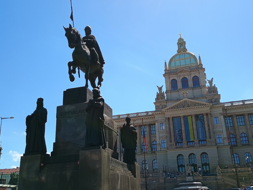 Der Wenzelsplatz war oft Schauplatz gesellschaftlicher Umbrüche